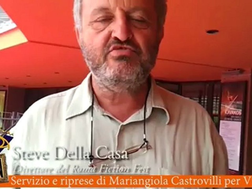 Incontro con Steve Della Casa direttore del Roma Fiction Fest