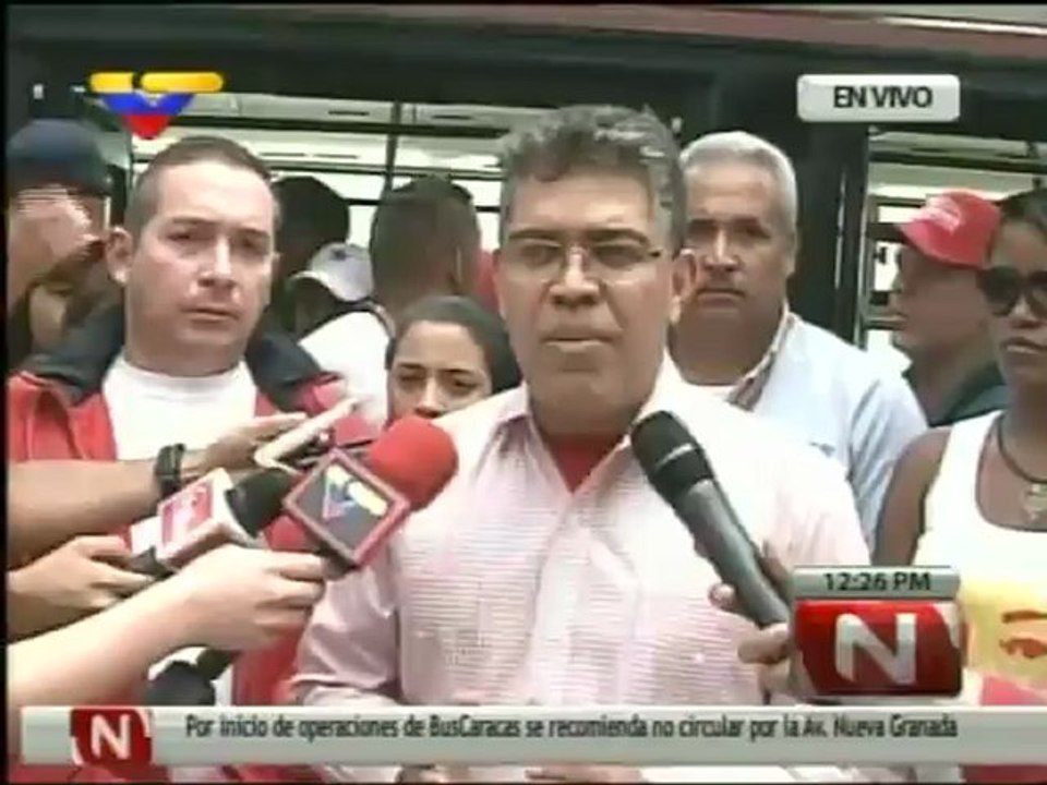 BusCaracas inició operaciones de prueba con 12 de los 30 trenes dispuestos para el sistema