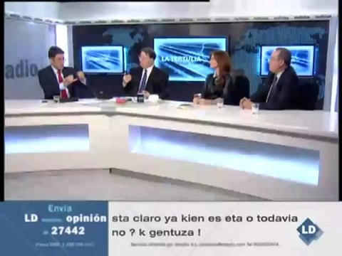 Tertulia política: Manifestación de las víctimas del terrorismo