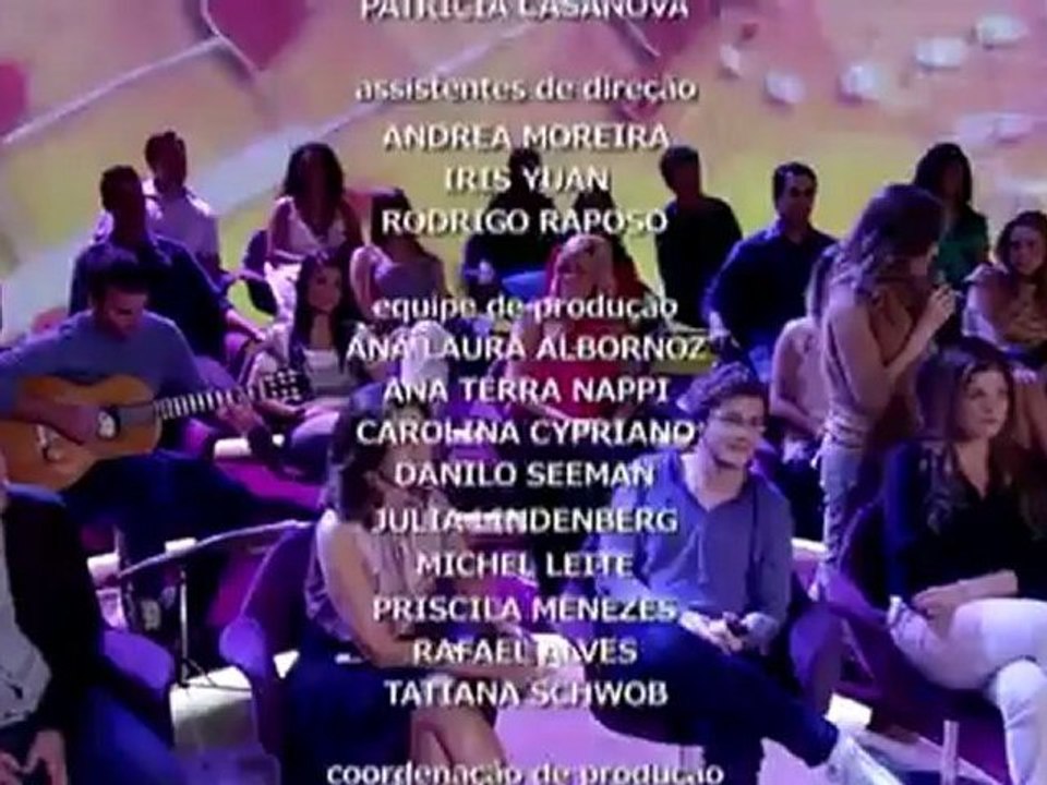 Encontro com Fátima Bernardes 03-10-2012 Parte 4 [FINAL] Programa de quarta-feira