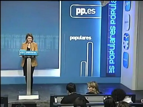 Cospedal: Unos critican a los que vamos y otros a los que no vamos