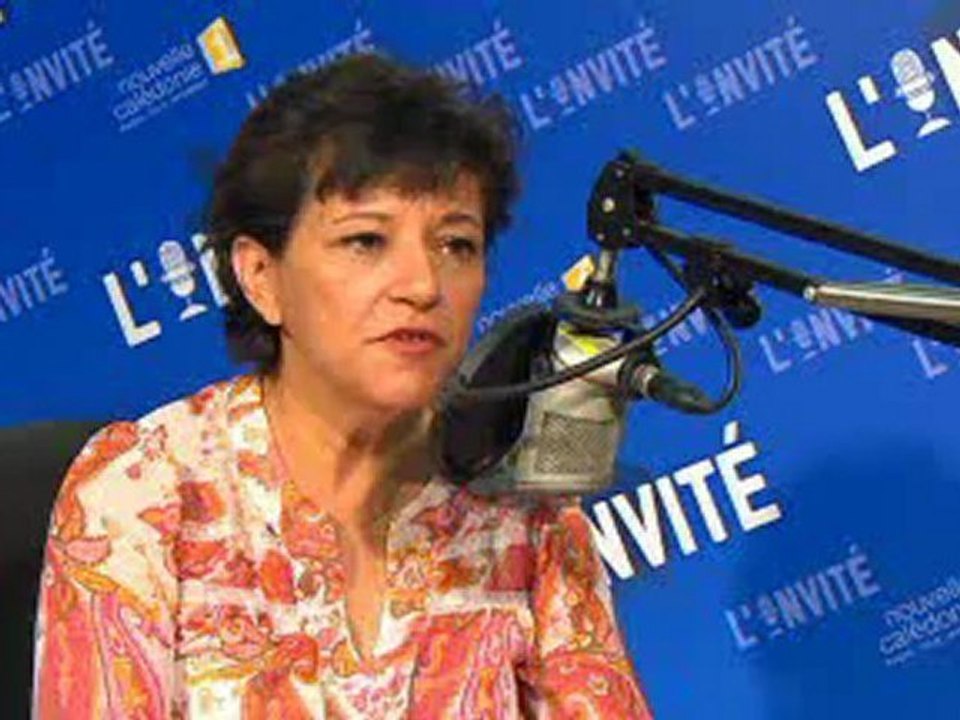 Cynthia Ligeard. Présidente de la Province Sud