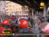 حشد كبير من المتظاهرين أمام وزارة الدفاع #Feb10