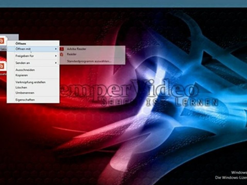 Windows 8: PDF-Dateien auf dem Desktop