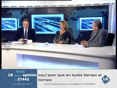 Tertulia económica con José Raga y Carmen Tomás - 09/02/11