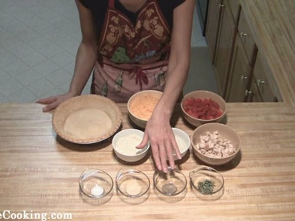 Tomato Pie with Chicken part 1