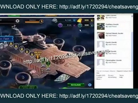 Marvel Avengers Alliance Cheat Hack ™ FREE Download - October 2012 Update