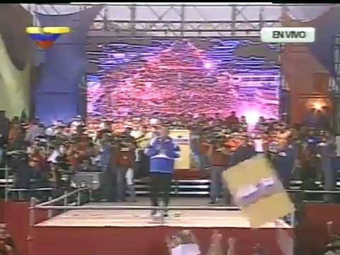 (VÍDEO) Chávez en Carabobo Este jueves viene la Avalancha en Caracas y el domingo la Avalancha de votos por la Patria