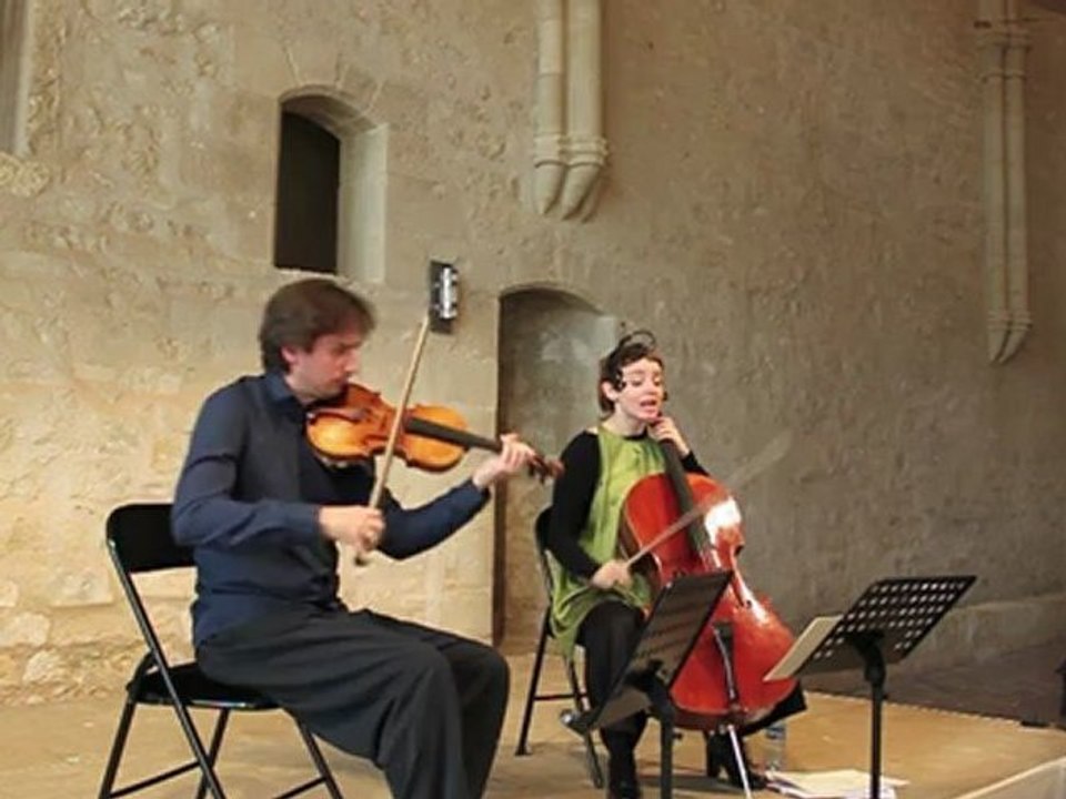 Sarhan, Espoir pour violon et violoncelle, N. Boutin & F. Aurier