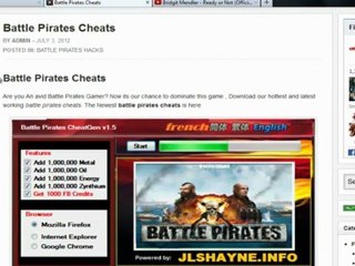 Battle Pirates Cheats Full Download