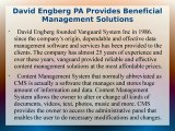 David Engberg PA Provides Beneficial Management Solutions