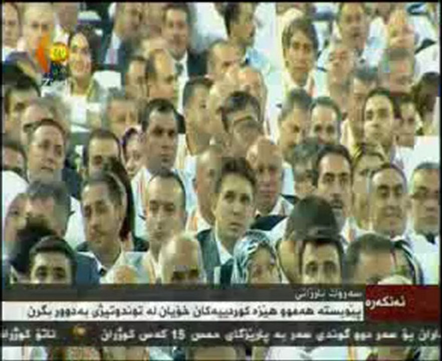 Serok Barzanî li 4. Kongreya Partiya Dad û Geşepêdanê (Akparti)