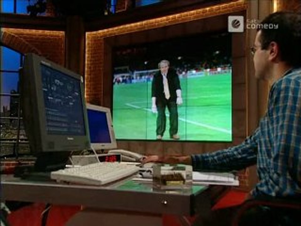 Die Harald Schmidt Show - 0915 - 2001-04-24 - Helge Schneider, Franziska Knuppe