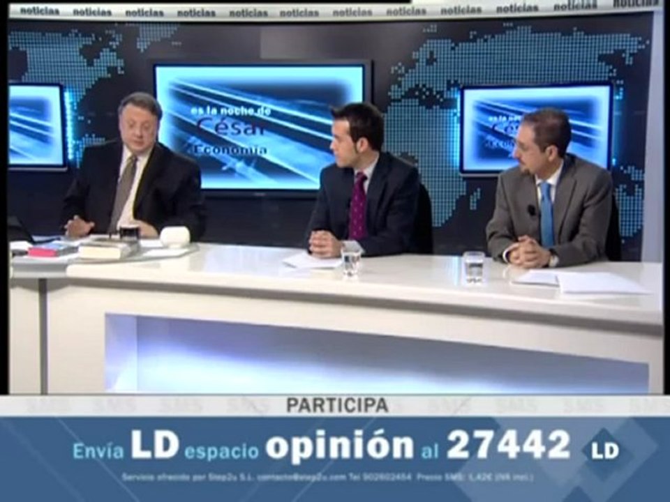Tertulia económica con Juan Ramón Rallo y Manuel Llamas  - 02/03/11