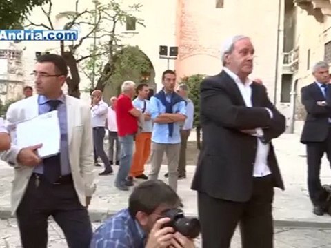 Inaugurazione lavori per il restauro e il riuso del Palazzo Ducale di Andria