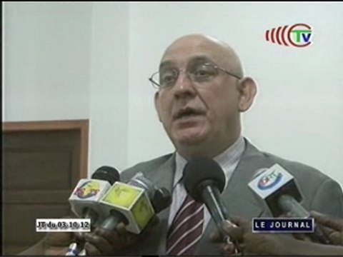 L’ambassadeur de Russie au Congo reçu en audience par le ministre Bienvenu Okiemy
