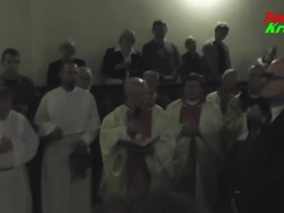 Odsłonięcie krośnieńskiej tablicy katyńskiej