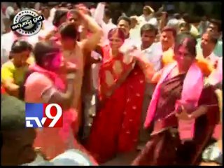 Lokesh in Babu padayatra - Journalist Diary