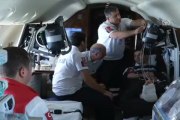 TİKA uzmanı için ambulans uçak