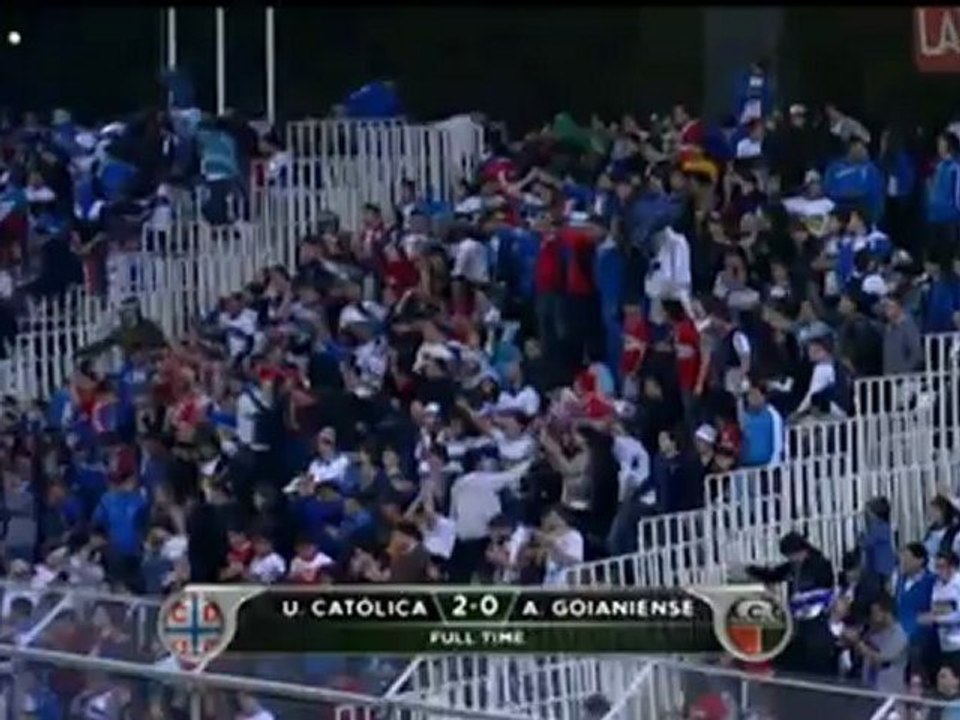 Copa Sudamericana: Universidad Católica 2-0 Atletico Goianense