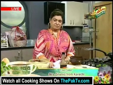 Masala Mornings with Shireen Anwar - 4th October 2012 - Part 1