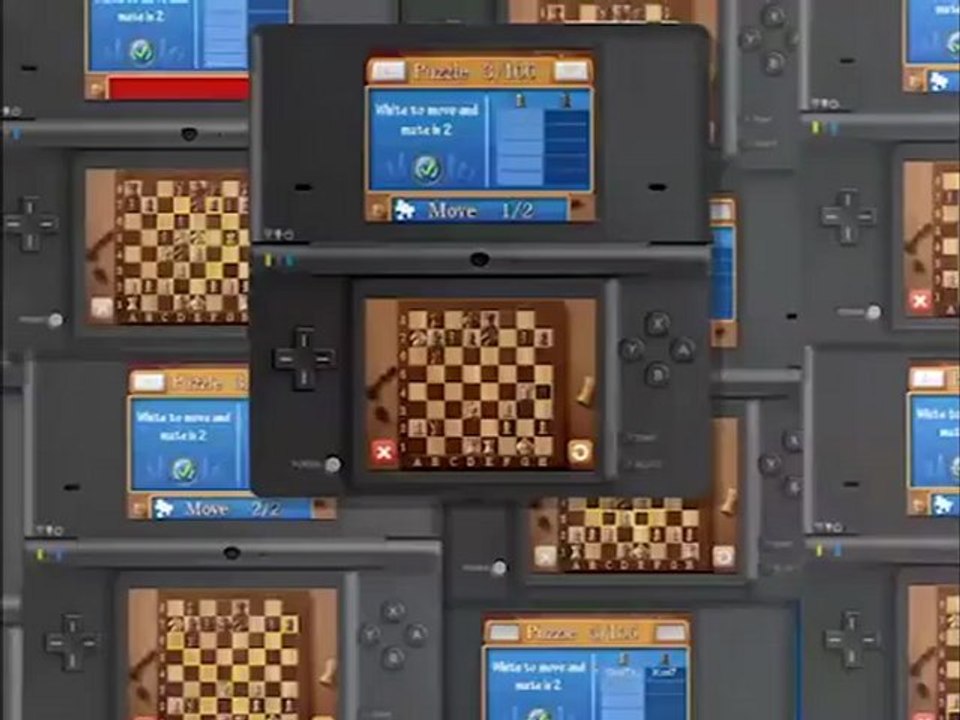 Academy Chess Puzzles (DS) - Trailer