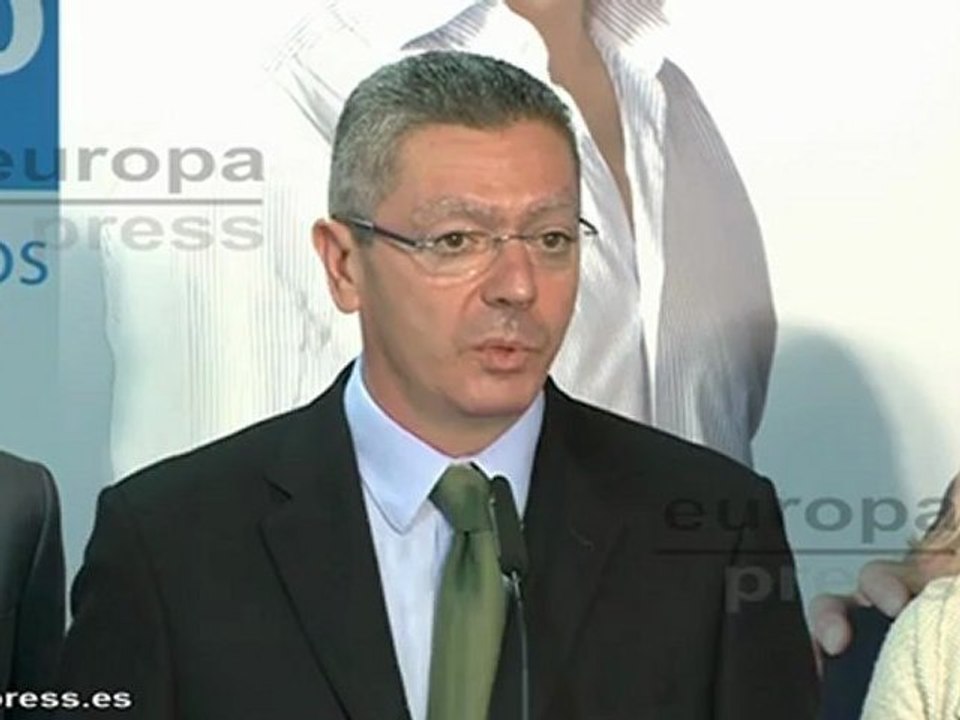 Gallardón: "Recurrida sentencia Doctrina Parot"