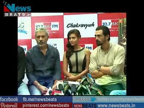 Prakash Jha, Esha Gupta, Arjun Rampal launcehs Chakravyuh Movie Music