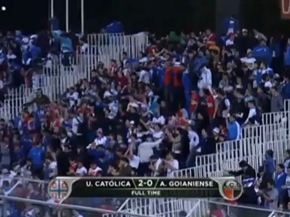 Copa Sudamericana: Silvas Monster-Fackel, Catolica verhaut Brasilianer