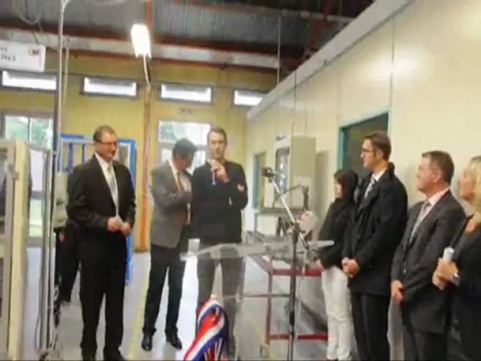 Formation ferroviaire : promotion "Eiffel" à Montceau-les-Mines, témpoignages d'éudiants (4/10/12)