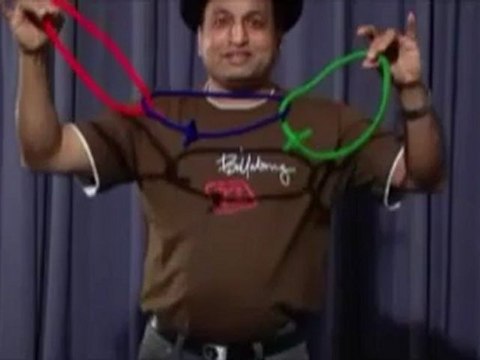 Linking Rope Loops Deluxe (Wool) by Uday - Magic Trick