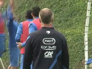 Bleus - Sans Nasri, avec L. Diarra