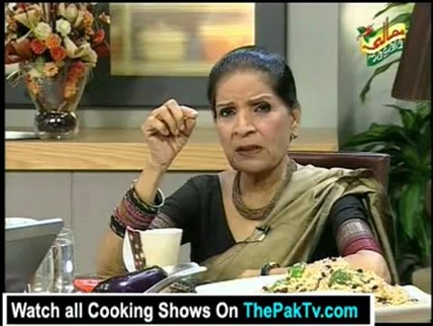Handi With Zubaida Tariq By Masala Tv - 4th October 2012 - Part 3