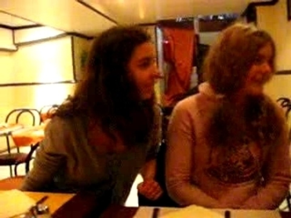 At the italian place