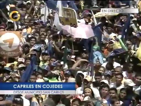 Capriles: El domingo a ganar, a celebrar, a seguir adelante