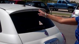 Sales Professional Showing Off 12' Fiat 500 | Area Oklahoma City Dealer