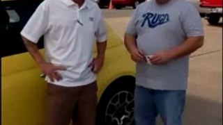 Happy Customer Dan Showing Off 2012 Fiat 500 | Area Oklahoma City Dealer