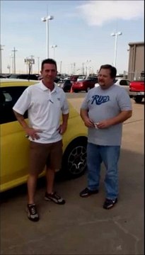 Happy Customer Dan Showing Off 2012 Fiat 500 | Area Oklahoma City Dealer