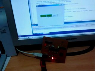 usb portundan led kontrolü