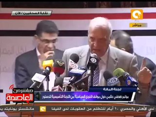 د. نور فرحات: لم ينتخب الشعب الإخوان لوضع الدستور