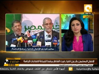 عماد حسين: أتوقع أن تتراجع الجماعة عن قرار ترشح الشاطر