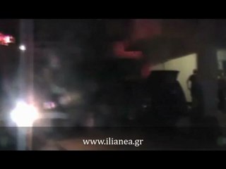 πυρκαγιά σε όχημα πύργος Ηλείας5/10/2012
