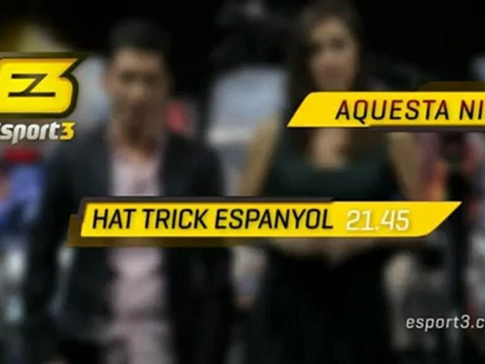 TV3 - Dissabte, a les 21.45 a l'E3 - "Hat trick, Espanyol"