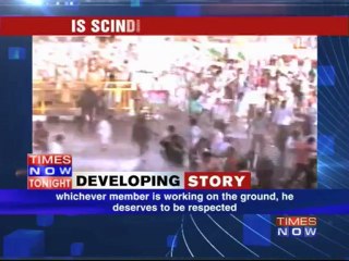 Scindia leads cong charge in MP
