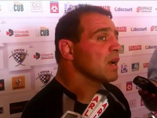 Raphael Ibanez : avant UBB - Toulouse (Video)
