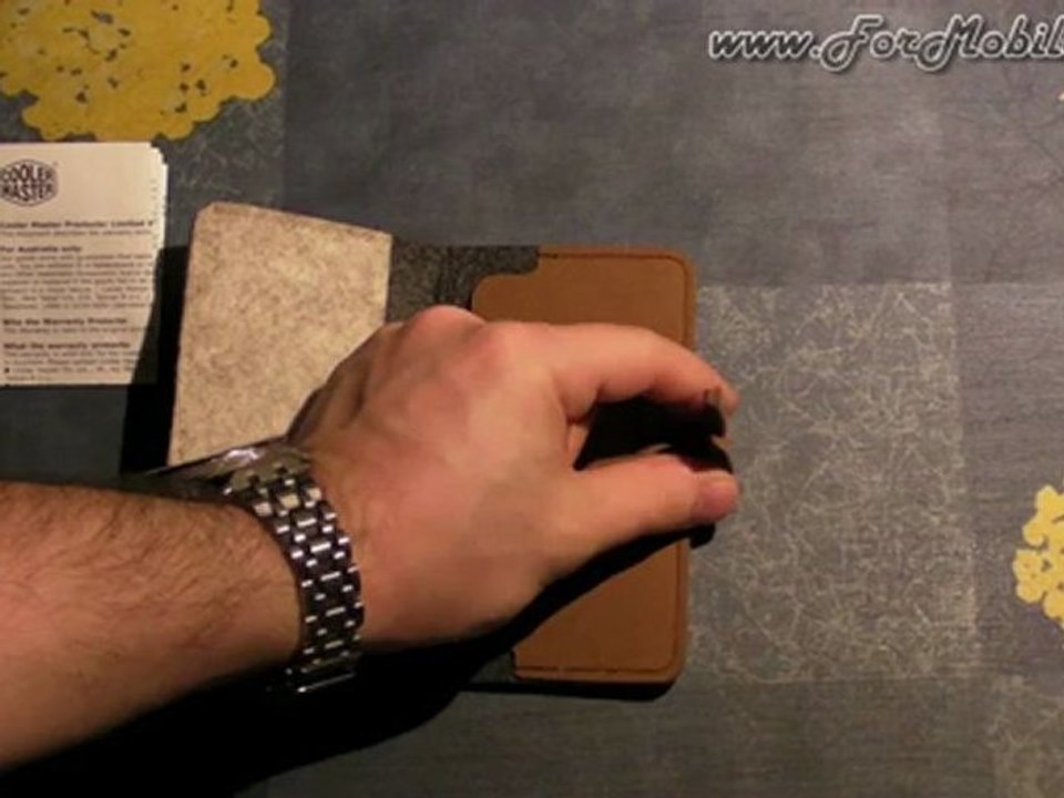 Unboxing di Cooler Master Exmoor Folio (Elegance Collection iPhone 4-4S) - esclusiva mondiale !