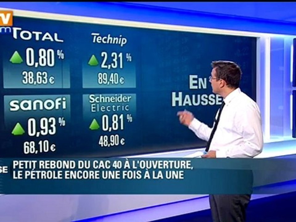 Ouverture de la Bourse de Paris