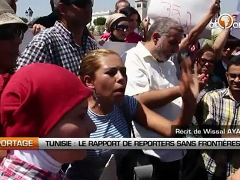 Tunisie: La liberté de la presse inquiète Reporters Sans Frontières