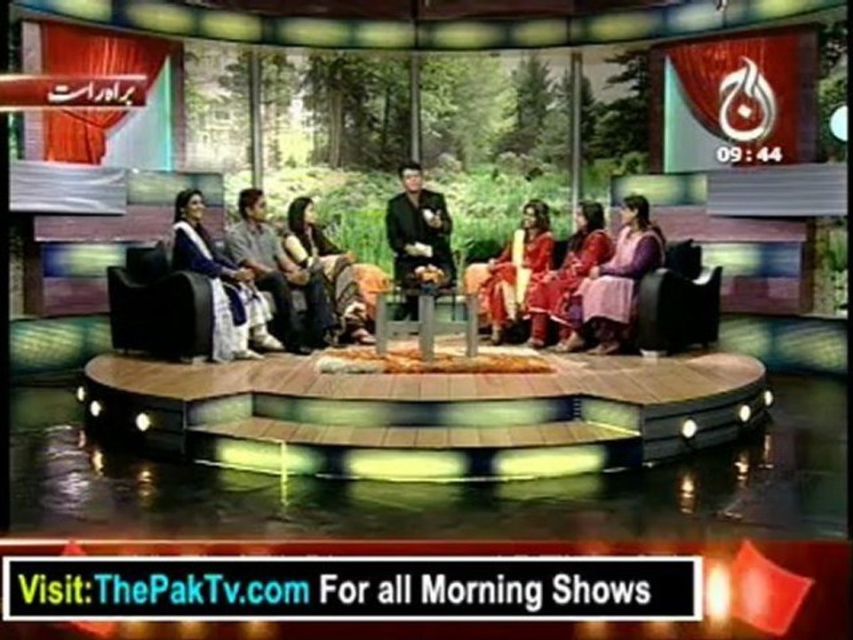 Aaj Subh with Ali Salman - 5th Ocober 2012 - Part 2