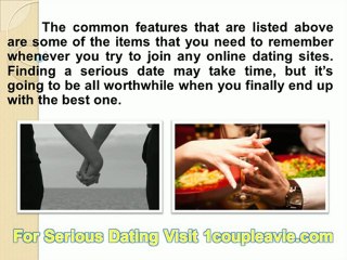 serious free dating sites